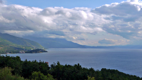 Het meer van Ohrid