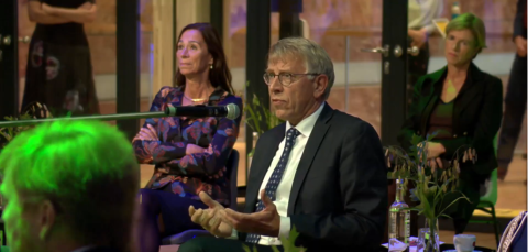 Geert de Snoo at the Naturalis Biodiversity Gala
