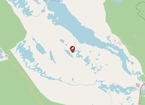 Map of Arvidsjaur