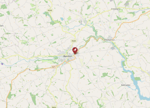 Map of Bandon Valley