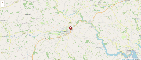 Map of Bandon Valley