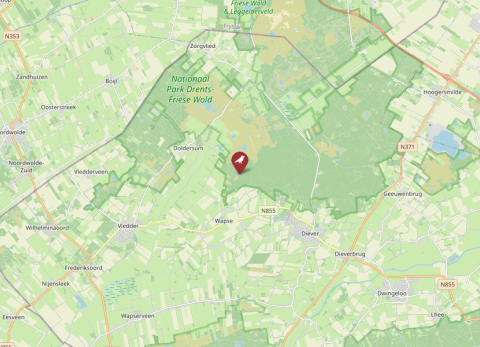 Map of Berkenheuvel