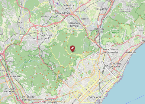 Map of Can Catà