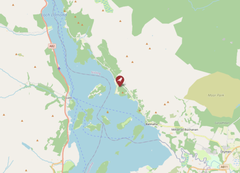Map of Cashel Farm Forest