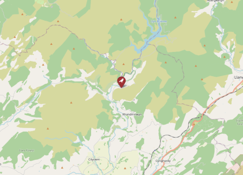 Map of Dinas