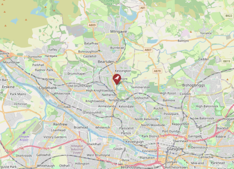 Map of Garscube Campus