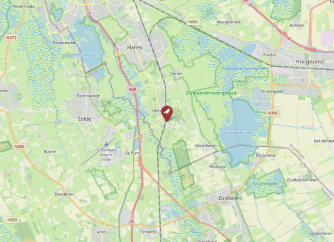 Map of Glimmen