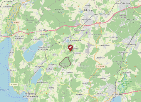 Map of Hochstadt