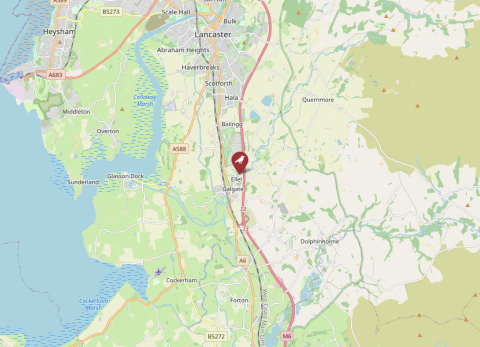 Map of Lancaster