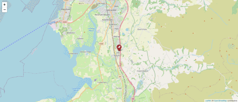 Map of Lancaster