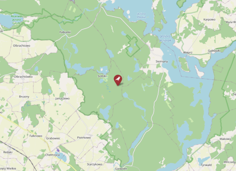Map of Lasy Szwalewskie