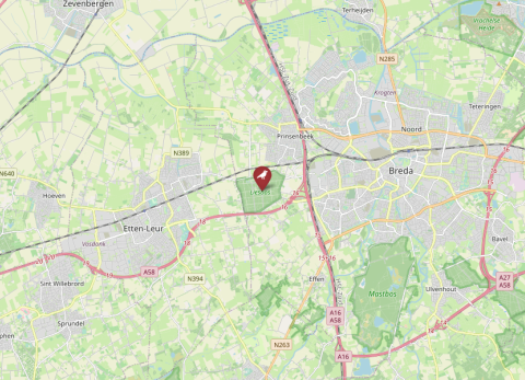 Map of Liesbos