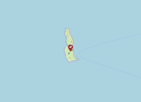 Map of Lundy Island