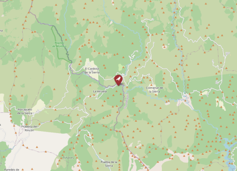 Map of Montesclaros