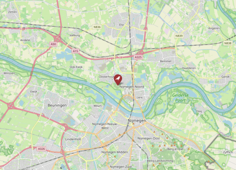 Map of Oosterhout