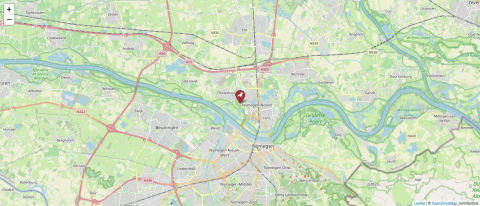 Map of Oosterhout