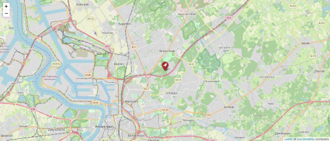 Map of Peerdsbos