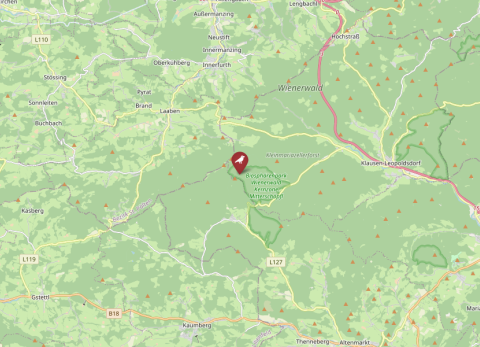 Map of Schöpfl