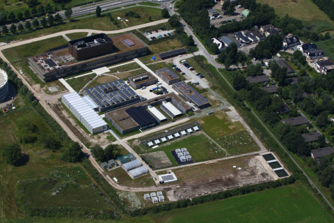 Overzicht van multifunctioneel terrein