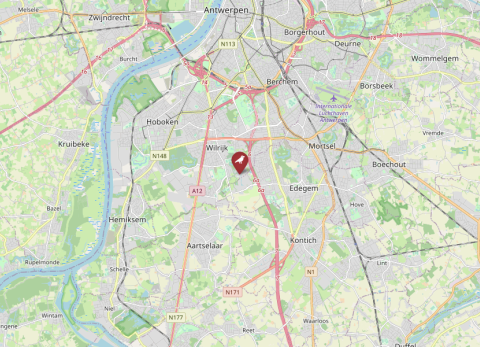 Map of Wilrijk