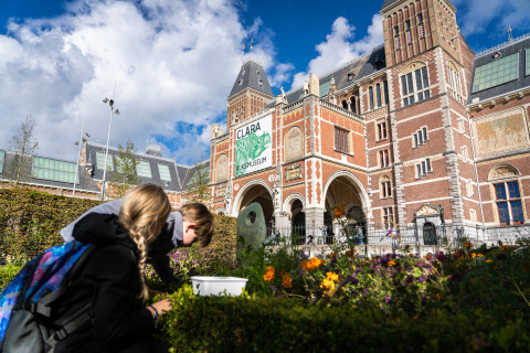 Bodemdieren zoeken bij het Rijksmuseum
