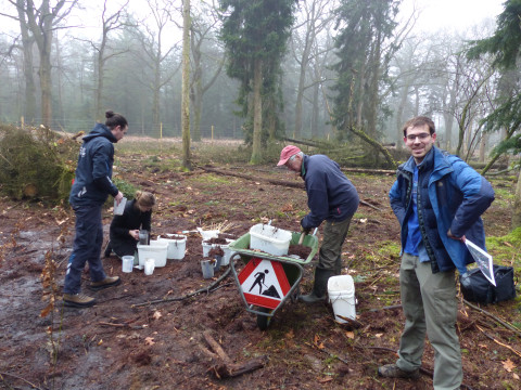 Freddy, Wim en Sam op de Hoge Veluwe
