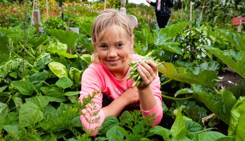 KInderen beginnen samen een moestuin in Onder het Maaiveld Junior