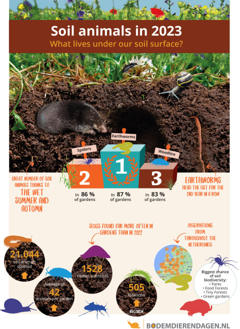 Infographic with 2023 results