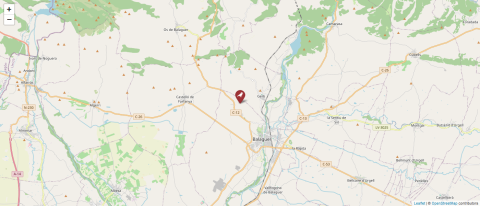 Map of Lleida, Spain (OpenStreetMap)