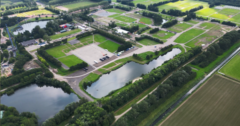 Lake Lowlands van bovenaf