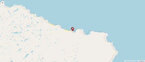 Map of Coats Island, Canada (OpenStreetMap)