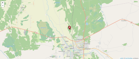 Map of Kauhava, Finland