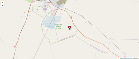 Map of Benfontein, South Africa