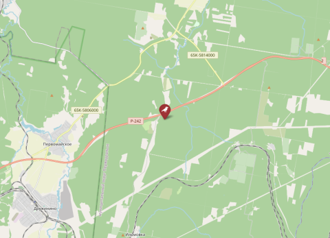 Map of Revda West-16, Russia