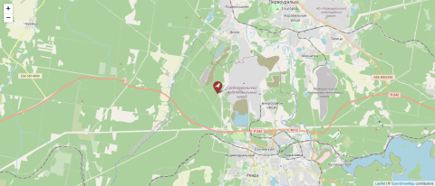 Map of Revda West-1, Russia