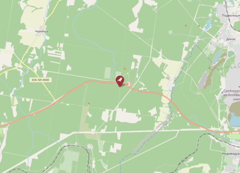 Map of Revda West-8, Russi