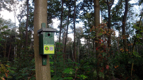 Nestkast met QR