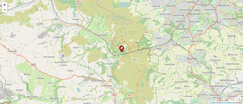 Map of Longshaw Estate, United Kingdom