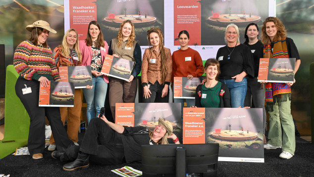 Alle aanwezige deelnemers met hun prijzen