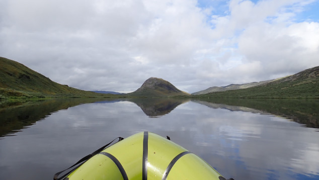 Greenhouse gas sampling in Greenland