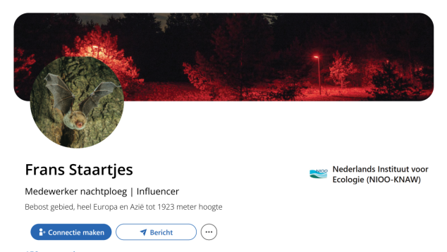 Fictief LinkedInprofiel Frans Staartjes