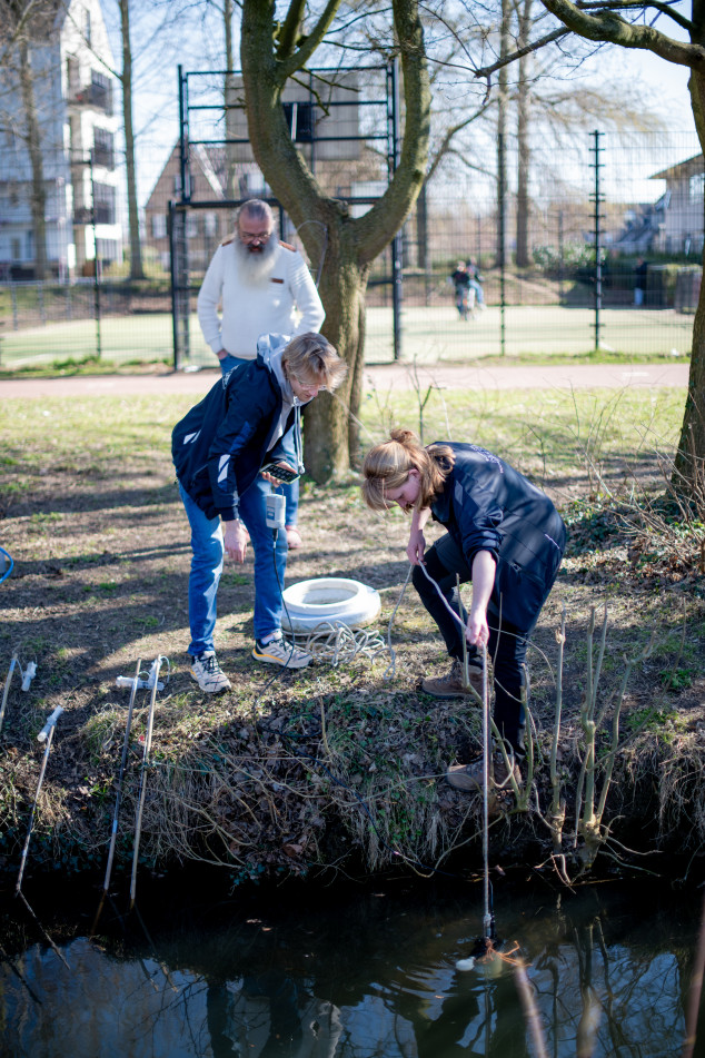 Citizen Science veldwerk waterkwaliteit riooloverstorten
