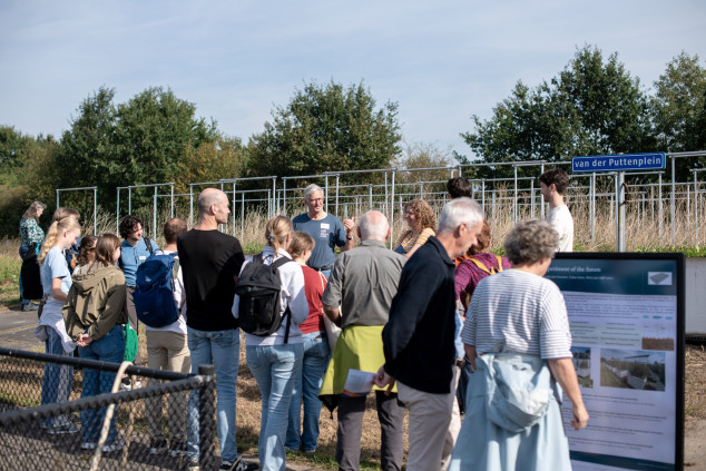 Rondleiding door Wim van der Putten tijdens de Open Dag