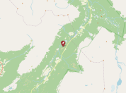 Map of Lakselvdalen Troms