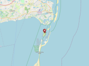 Map of North Monomoy Island