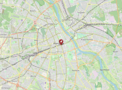 Map of Warsaw