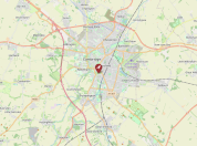 Map of Cambridge University Botanic Garden, United Kingdom (OpenStreetMap)