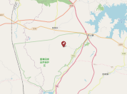 Map of Dongzhai National Nature Reserve, China (OpenStreetMap)