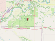 Map of Konza Prairie Biological Station, USA