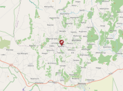 Map of Taita Hills, Kenya